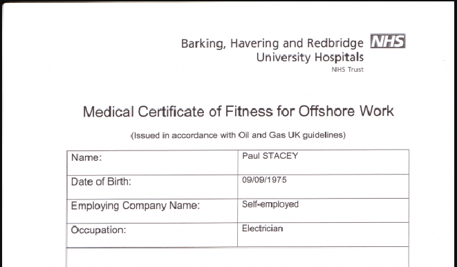 Medical Report - Fitness for Sports Medical