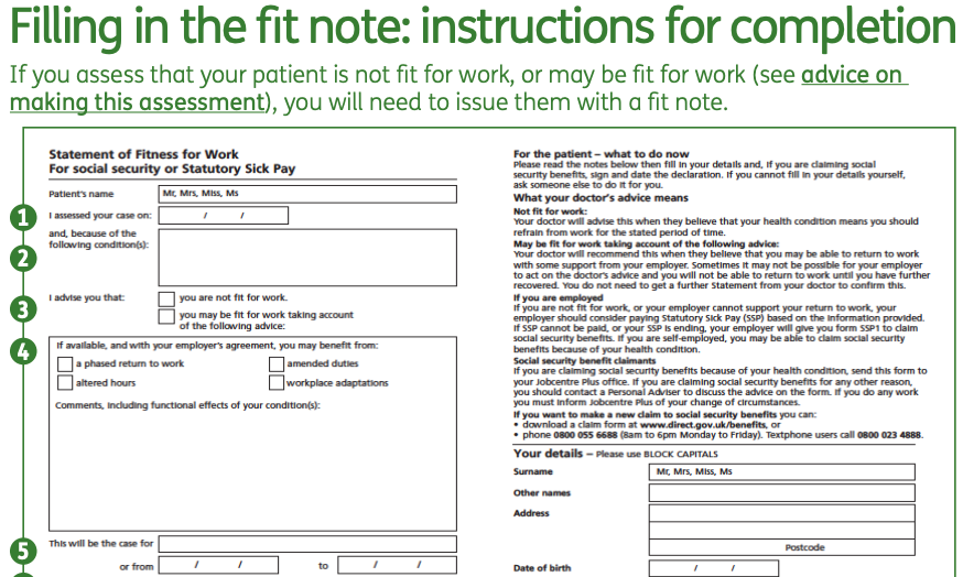 Medical Report - Health Club Patient Fitness to Exercise Report