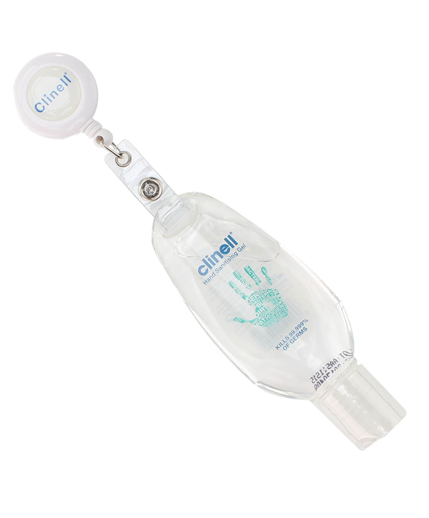 Hand Sanitisers, Clinell Hand Sanitising Gel 50ml with Retractable Clip, Each