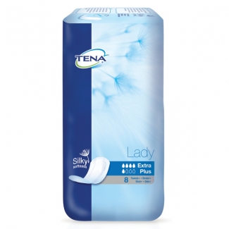 Incontinence Pads, Tena Lady, Extra Plus, 8pk